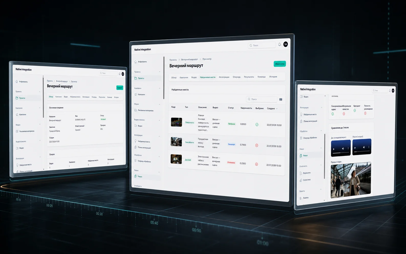 Native Integration — AI-платформа нативной рекламы в видео